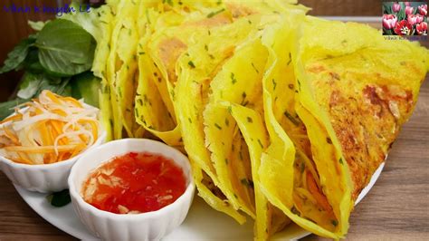   Bánh Xèo Beihai: Vị Giòn Tan Của Bột Đậu Kết Hợp Vị Ngọt Mặn Của Nước Chấm