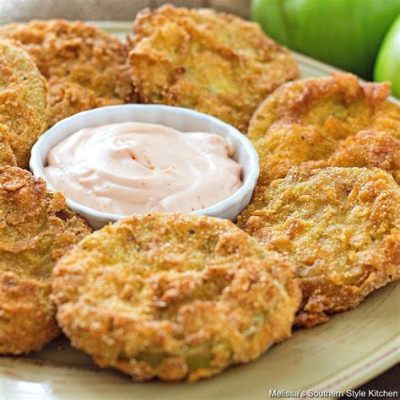  Fried Green Tomatoes: Mizado của Giòn và Bên Trong Juicy!